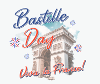 Bastille Day Facebook Post example 3