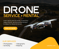 Drone Service Facebook Post