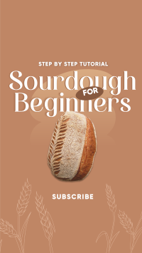 Beginner Sourdough Tutorial Instagram Story