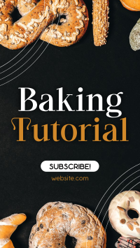 Tutorial In Baking Instagram Reel Design