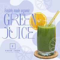 Fresh Healthy Drink Instagram Post Image Preview