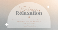 Embrace Relaxation Facebook Ad