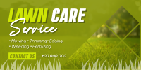 Lawn Care Maintenance Twitter Post