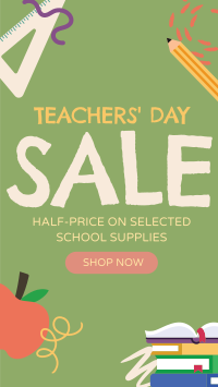 Favorite Teacher Sale Instagram Reel