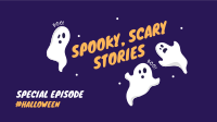 Spooky Podcast Zoom Background Image Preview