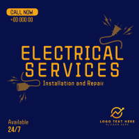 Electrical Service Instagram Post