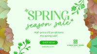 Spring Season Sale Animation