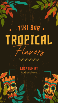 At the Tiki Bar Instagram Reel Design