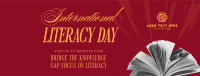 International Literacy Day Greeting Facebook Cover