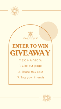 Giveaway Entry Facebook Story