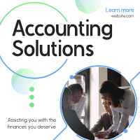 Business Accounting Solutions Instagram Post