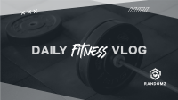 Fitness Gym YouTube Video Image Preview