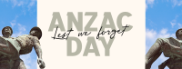 Anzac Day Soldiers Facebook Cover