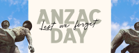 Anzac Day Soldiers Facebook Cover Image Preview