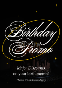 Birthday Promo Flyer