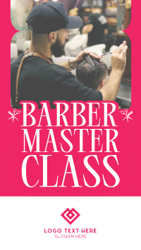 Retro Barber Masterclass TikTok Video Image Preview