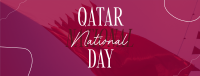 Qatar National Day Greeting Facebook Cover