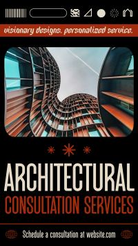 Brutalist Architectural Services Instagram Story