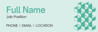 Modern Business Isometric Email Signature