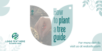 Plant Trees Guide Twitter Post