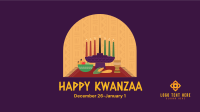 Kwanzaa Window Zoom Background