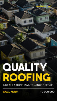 Quality Roofing Services Video