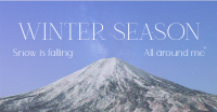 Winter Season Facebook Ad