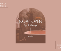 Spa & Massage Facebook Post