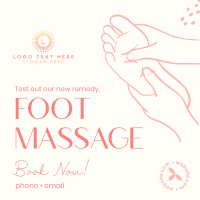 Foot Massage Instagram Post