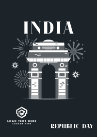 India Gate Poster