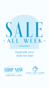 Minimalist Sale Facebook Story