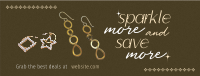 Jewelry Promo Sale Facebook Cover Image Preview