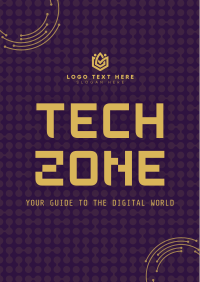 Digital Tech World Poster