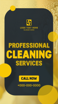 Professional Cleaning Services Instagram Reel Design