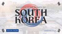 Korea Travel Package Facebook Event Cover