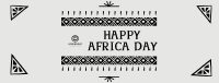 Decorative Africa Day Facebook Cover Image Preview