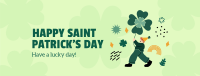 Happy St. Patrick's Day Facebook Cover Image Preview