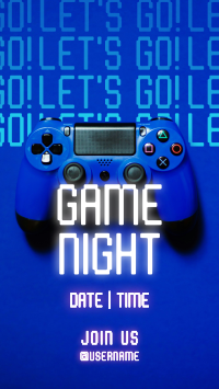 Game Night Console Video