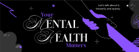 Mental Health Podcast Facebook Cover Image Preview