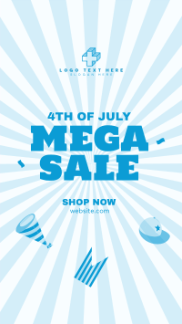 Independence Mega Sale Facebook Story