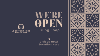 Tiling Shop Opening Facebook Event Cover