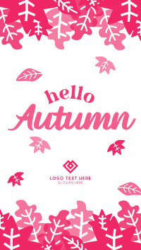 Hello Autumn Facebook Story
