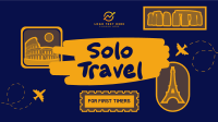 Stickers Solo Traveler Facebook Event Cover