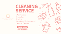 Cleaning Company Facebook Event Cover