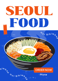 Hot Bibimbap Flyer