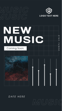Upcoming Music Tracks Facebook Story Image Preview