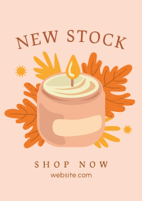 New Stock Candle Poster