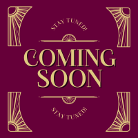 Coming Soon Art Deco Instagram Post Image Preview