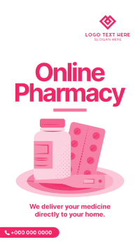 Online Pharmacy TikTok Video Design