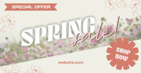 Spring Facebook Ad example 1